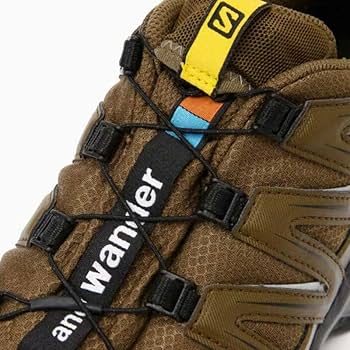 and wander salomon アンドワンダー サロモン XT6 サロモン×アンドワンダーのコラボスニーカー、キャメルカラーの